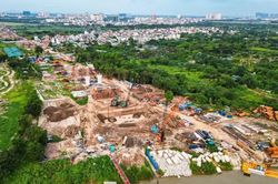 Hà Nội điều chỉnh giao thông trên nhiều tuyến đường phục vụ thi công cầu Trần Hưng Đạo