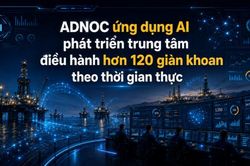 [Infographic] ADNOC ứng dụng AI phát triển trung tâm điều hành hơn 120 giàn khoan theo thời gian thực
