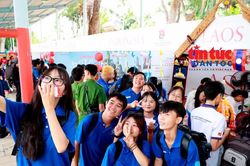 Sôi nổi ngày hội những người tình nguyện tại TP Hồ Chí Minh