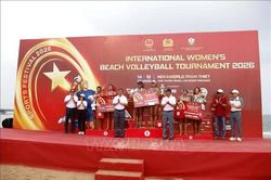 Việt Nam vô địch Giải Bóng chuyền bãi biển nữ quốc tế năm 2026