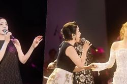Lệ Quyên cảm ơn Thanh Lam, Mỹ Anh song ca cùng Mỹ Linh trong đêm nhạc Thanh Tùng