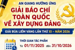 An Giang nhận tác phẩm dự Giải Búa liềm vàng 2026 đến ngày 2/11