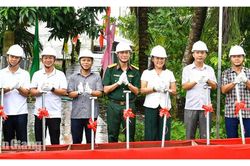 Khởi công 2 cầu bê tông trị giá 700 triệu đồng ở xã Thạnh Lộc