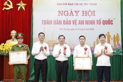 Bắc Ninh: Ngày hội toàn dân bảo vệ an ninh Tổ quốc tại xã Yên Trung