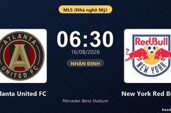 Nhận định Atlanta United FC vs New York Red Bulls: đội hình dự kiến