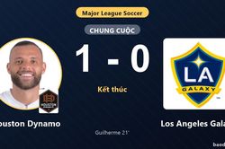 Hạ Los Angeles Galaxy 1-0, Houston Dynamo c&ugrave;ng đối thủ ch&iacute;nh thức v&agrave;o v&ograve;ng 1/16 MLS