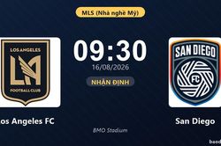 Nhận định Los Angeles FC vs San Diego: đội hình dự kiến