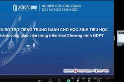 Khai thác lợi thế thiên bẩm ở trẻ khi dạy tiếng Trung