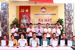 Phường Điện Bàn Đông ra mắt khu dân cư 'Đoàn kết, ấm no, hạnh phúc' gắn với mô hình 'Tổ dân phố không ma túy'
