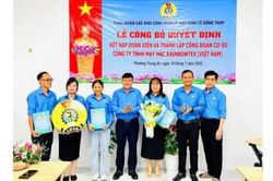 Đồng Tháp: Tập trung phát triển đoàn viên, nâng cao chất lượng hoạt động
