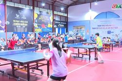 Ngày hội của tài năng bóng bàn trẻ đến từ 3 tỉnh
