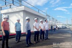 Đoàn công tác của tỉnh Lạng Sơn khảo sát công tác quản lý, phát triển điện gió tại tỉnh Gia Lai