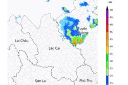 Lào Cai cảnh báo dông, lốc, sét, mưa đá và mưa lớn cục bộ