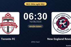 Nhận định Toronto FC vs New England Revolution: đội hình dự kiến