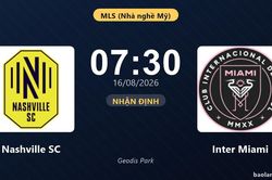 Nhận định Nashville SC vs Inter Miami: đội hình dự kiến