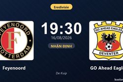 Nhận định Feyenoord vs GO Ahead Eagles: đội hình dự kiến