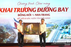 Chương trình chào mừng khai trương đường bay Đồng Hới-Nha Trang