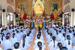 Hơn 200 khóa sinh tham dự khóa tu Gieo hạt từ tâm kỳ 84 tại Quan Âm tu viện (TP.HCM)