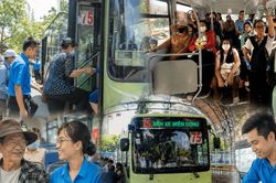 TP. Hồ Chí Minh: Miễn vé tạo sức hút, chất lượng giữ chân hành khách xe buýt