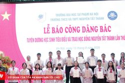 Học bổng Nguyễn Tất Thành thắp sáng ngọn lửa tri thức