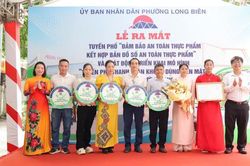 Phường Long Biên ra mắt tuyến phố đảm bảo an toàn thực phẩm