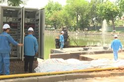 H&agrave; Nội chủ động phương &aacute;n ti&ecirc;u tho&aacute;t nước, chống ngập