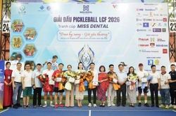 Giải Pickleball gây quỹ LCF sẻ chia cộng đồng
