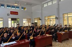 Tổng kết lớp truyền dạy hát Then, đàn tính nâng cao tại phường Tân Giang