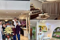 Chiêm ngưỡng khu vườn ngập tràn xoài, khế, mít trong căn biệt thự trắng của Ốc Thanh Vân
