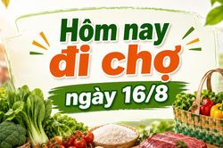 Hôm nay đi chợ 16/8: Rau xanh, thịt lợn, trứng gà giá bao nhiêu?