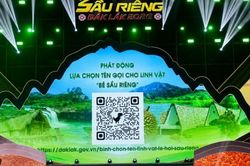 Đắk Lắk phát động bình chọn tên linh vật 'Bé Sầu riêng' trong Lễ hội Sầu riêng năm 2026