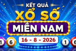 XSMN 16/8 - Kết quả XSMN hôm nay Chủ Nhật ngày 16/8/2026