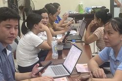 Xã Ứng Hòa tăng tốc hoàn thiện cơ sở dữ liệu đất đai