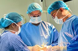 Bé trai 26 tháng bị chó nhà cắn nát vùng hàm mặt, hoảng loạn khi nhập viện
