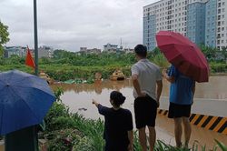 Những khu vực có mưa to nhất ở miền Bắc khi rãnh áp thấp bao phủ
