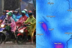 Dự báo Hà Nội có khả năng mưa to trong ngày 19/8, đợt mưa sẽ kéo dài