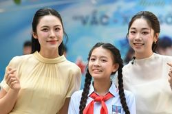 Điều Em Muốn Nói 2026: Á hậu Vân Nhi và Thùy Dương đồng hành trang bị 'vắc-xin số' cho học sinh