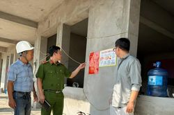 Kiểm tra an toàn phòng cháy tại các trường học đang thi công