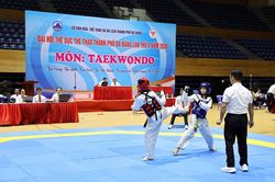 190 VĐV tranh tài tại Giải Taekwondo Đại hội TDTT TP. Đà Nẵng lần thứ X
