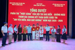Đội Sao Biển - Quảng Ngãi sẵn sàng 'vượt sóng' tại Chung kết toàn quốc
