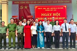 Lan tỏa sức mạnh to&agrave;n d&acirc;n trong bảo vệ an ninh Tổ quốc từ cơ sở