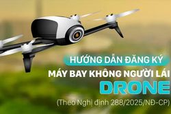 Hướng dẫn đăng ký máy bay không người lái (drone)