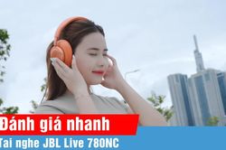 JBL Live 780NC: Tai nghe over-ear nổi bật với chống ồn chủ động và pin 80 giờ