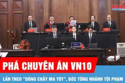 Phá chuyên án VN10: Lần theo 'dòng chảy ma túy', bóc từng nhánh tội phạm