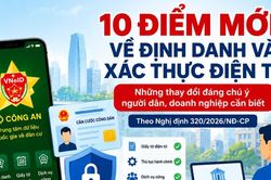 [INFOGRAPHIC] LOẠT ĐIỂM MỚI VỀ ĐỊNH DANH VÀ XÁC THỰC ĐIỆN TỬ