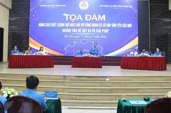 Nâng chất lượng cán bộ công đoàn cơ sở