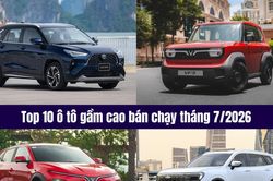 Top 10 ô tô gầm cao khách Việt ưa chuộng nhất tháng 7/2026