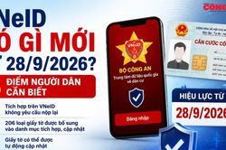 5 điểm mới cần biết về ứng dụng VNeID từ 28/9/2026