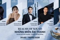 H&ograve;a nhạc 'Những miền &acirc;m thanh' diễn ra tại TP Hải Ph&ograve;ng