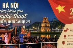 H&agrave; Nội mở rộng kh&ocirc;ng gian nghệ thuật phục vụ nh&acirc;n d&acirc;n dịp 19/8 v&agrave; 2/9